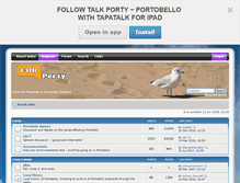 Tablet Screenshot of forum.talkporty.org